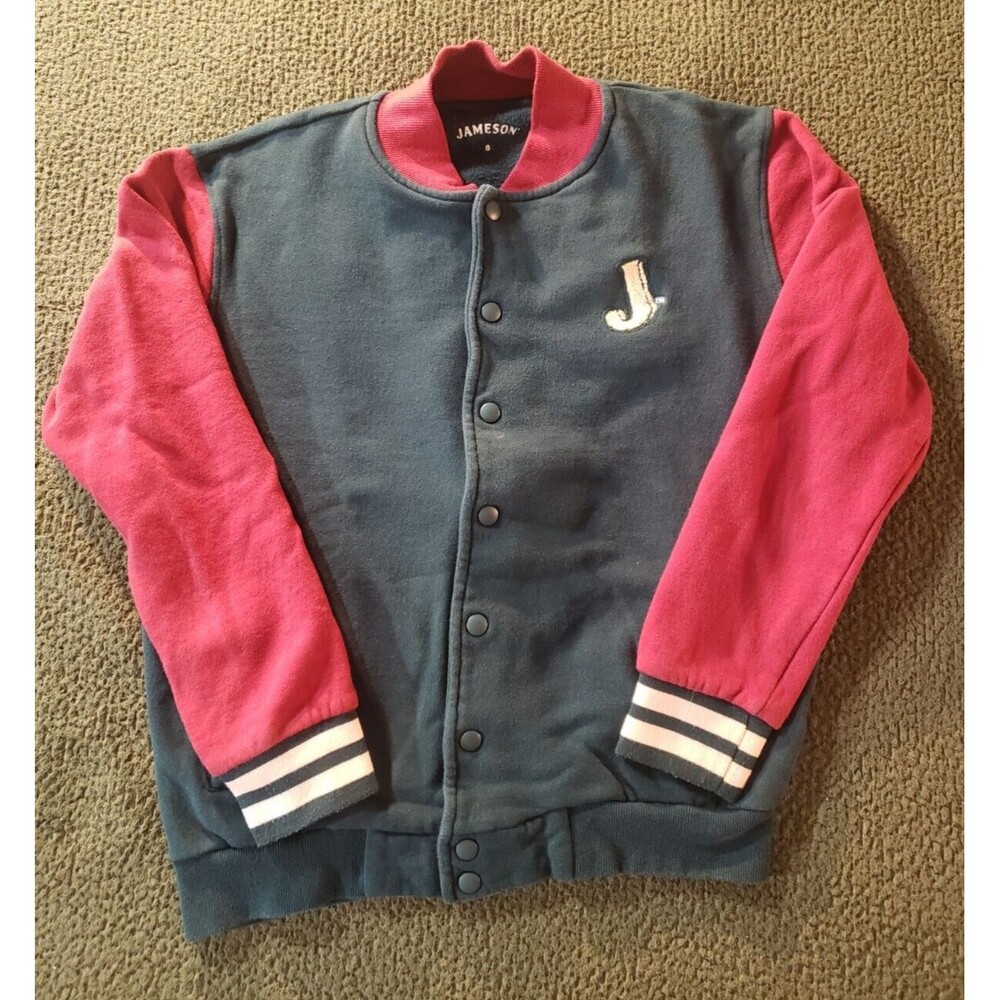 Jameson Irish Whisky Mens Varsity Letterman Jacket Size SMALL